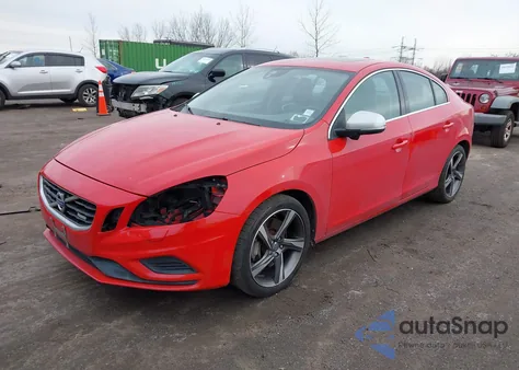 2013 Volvo S60 T6 from USA, damaged, VIN YV1902FH6D2186308